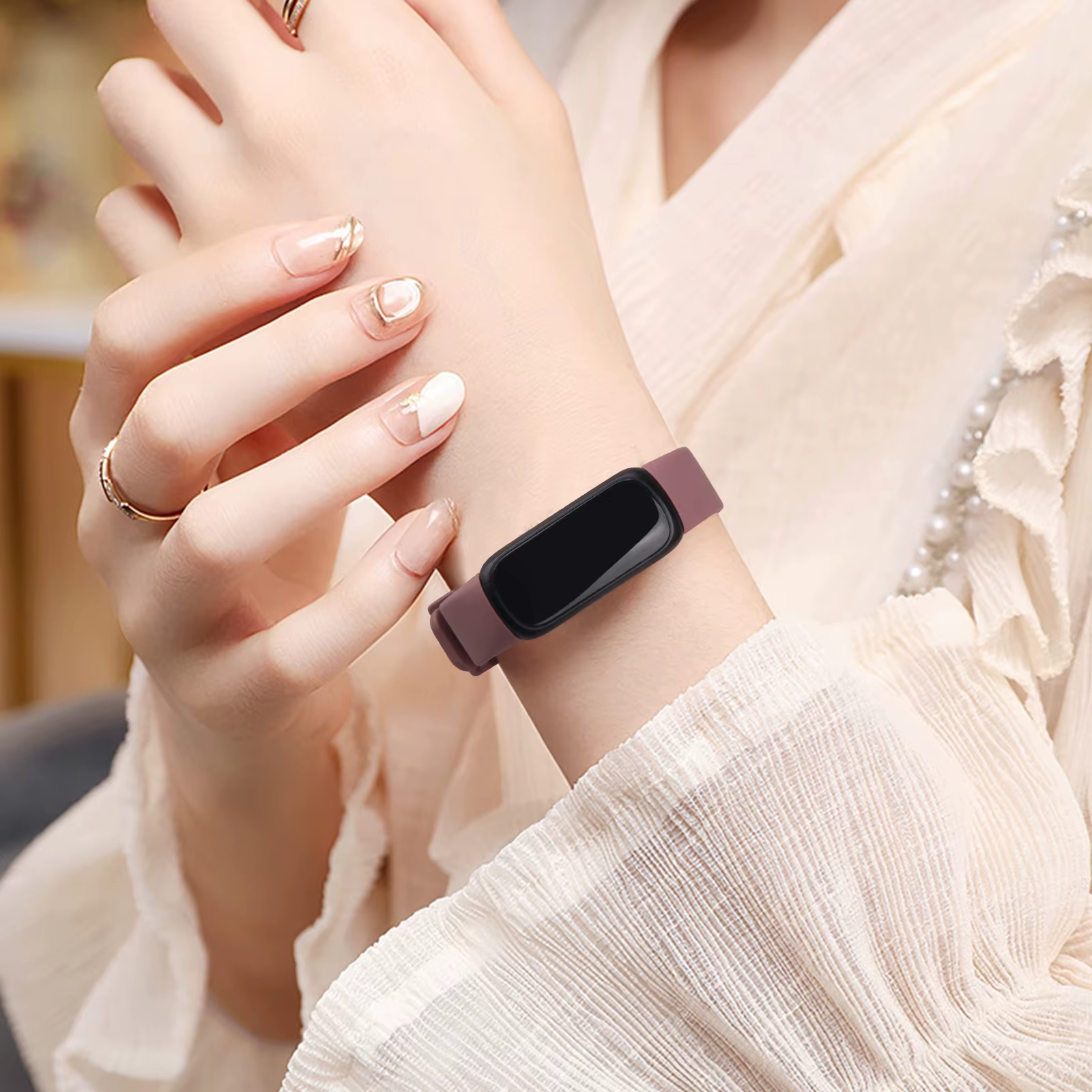 Bracelet en Silicone souple pour Fitbit Inspire 3/Inspire 2