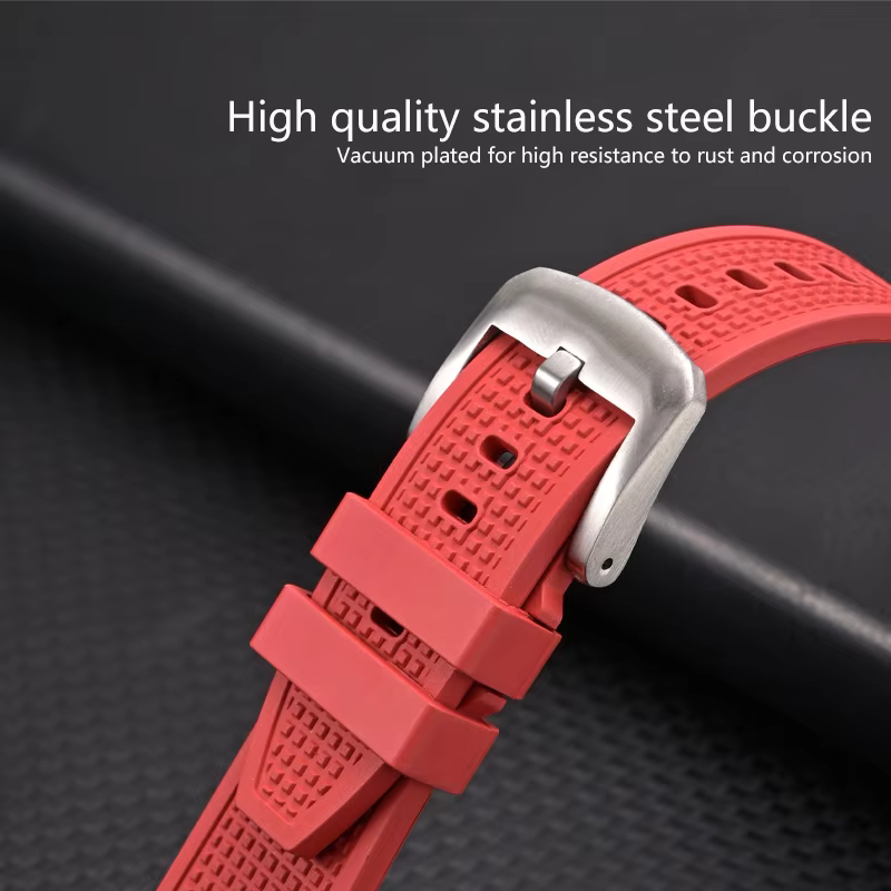 Bracelet de montre en Silicone 27mm pour Tissot PRX