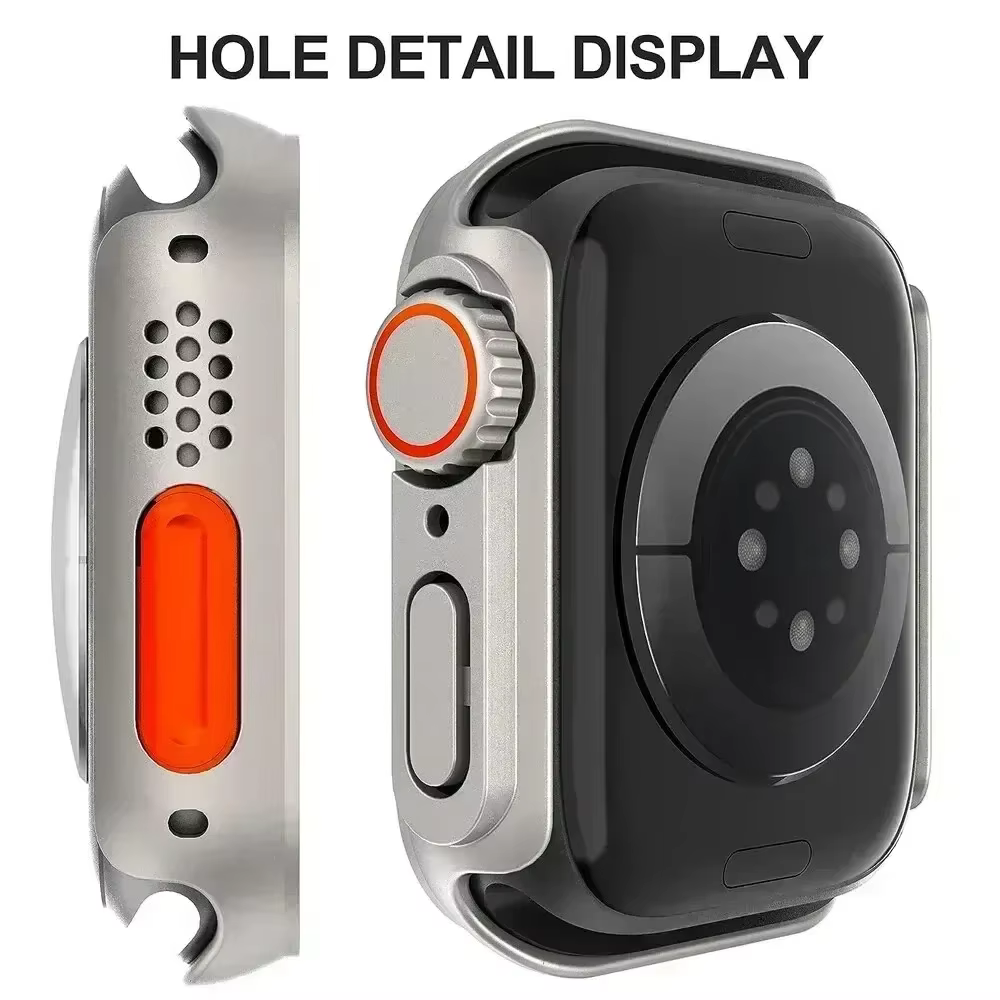 Étui pour apple watch Apple Watch Series9/8/7/6/5/4 SE 44 45 41 40mm