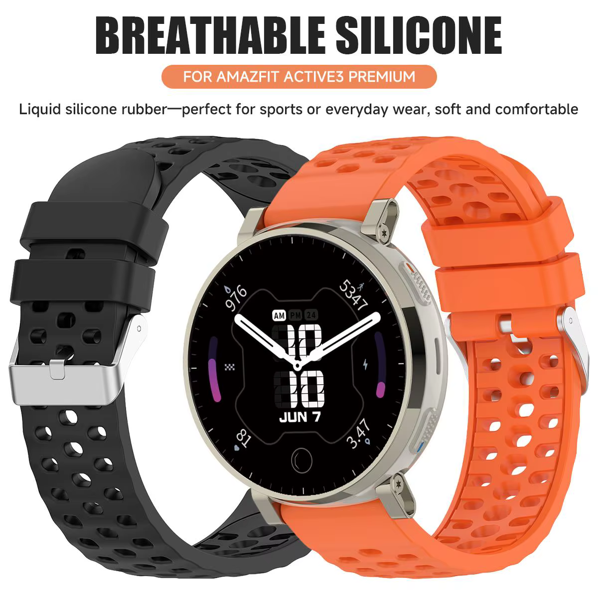 Bracelet de montre pour Amazfit Active 3