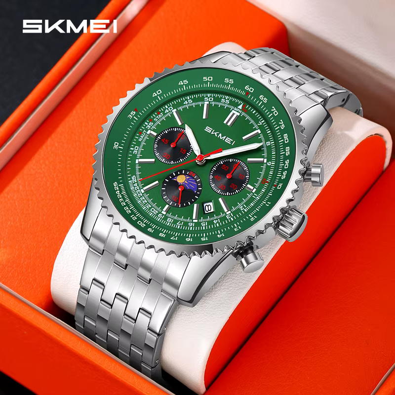 SKMEI 9348 Montre de Luxe Exquise pour Homme