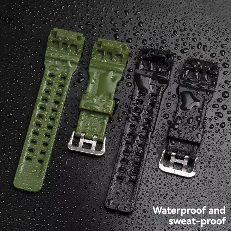 Bracelet en résine pour Casio G-SHOCK GG-1000/GWG-100/GSG-100 Mudmaster