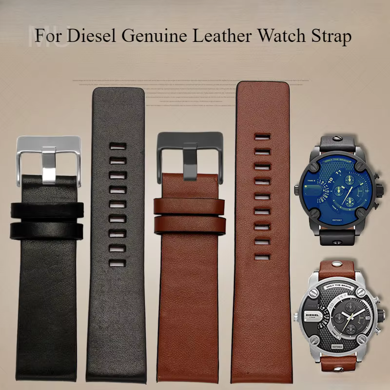 Bracelets de montre en cuir véritable de bonne qualité