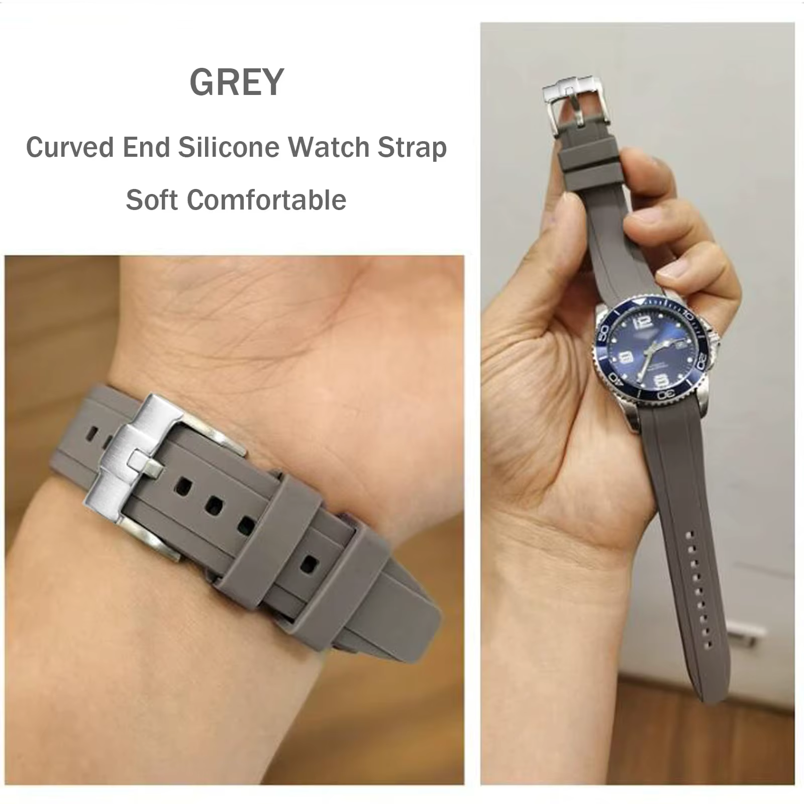 Bracelet en caoutchouc pour montre Omega X Swatch Moonswatch