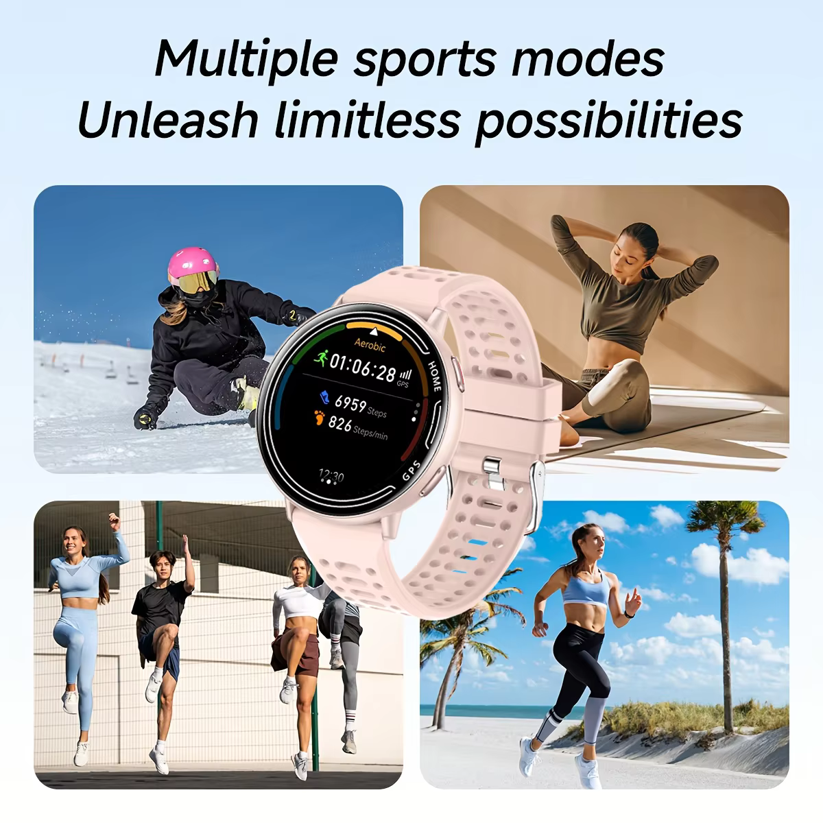Pour Amazfit Active 2 GPS smartwatch pour hommes et femmes
