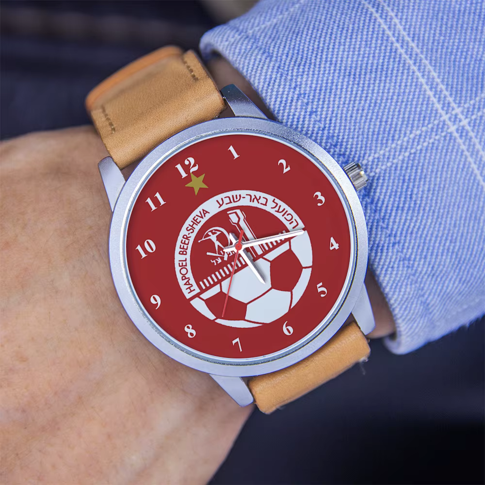 HAPOEL BEER-SHEVA montre Vintage pour homme or Rose