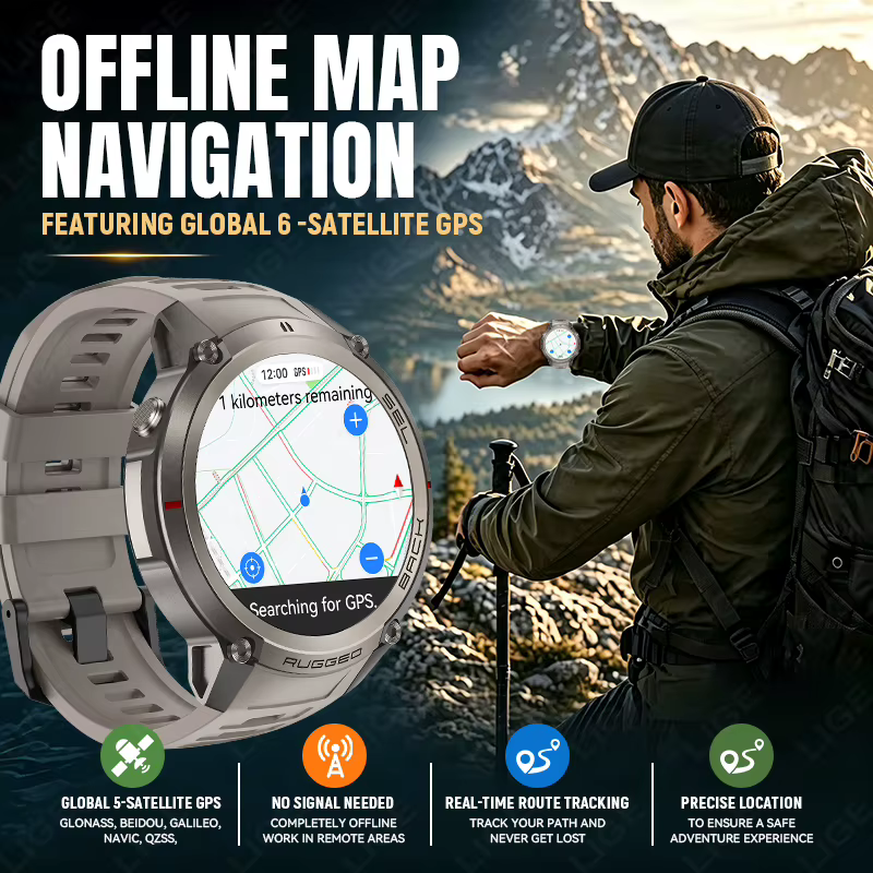 Montre connectée d'extérieur
