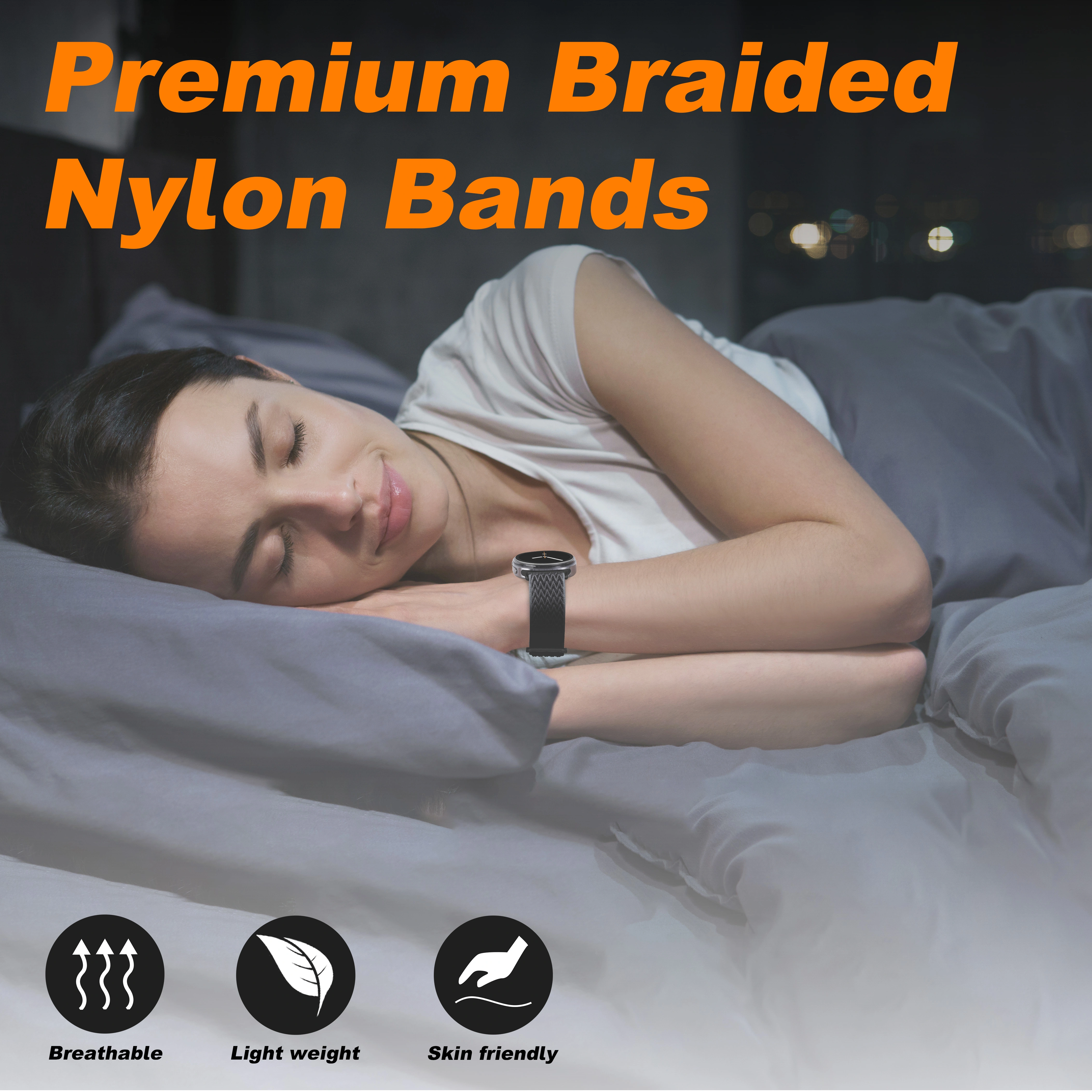Bracelet réglable tressé pour Samsung Galaxy 8