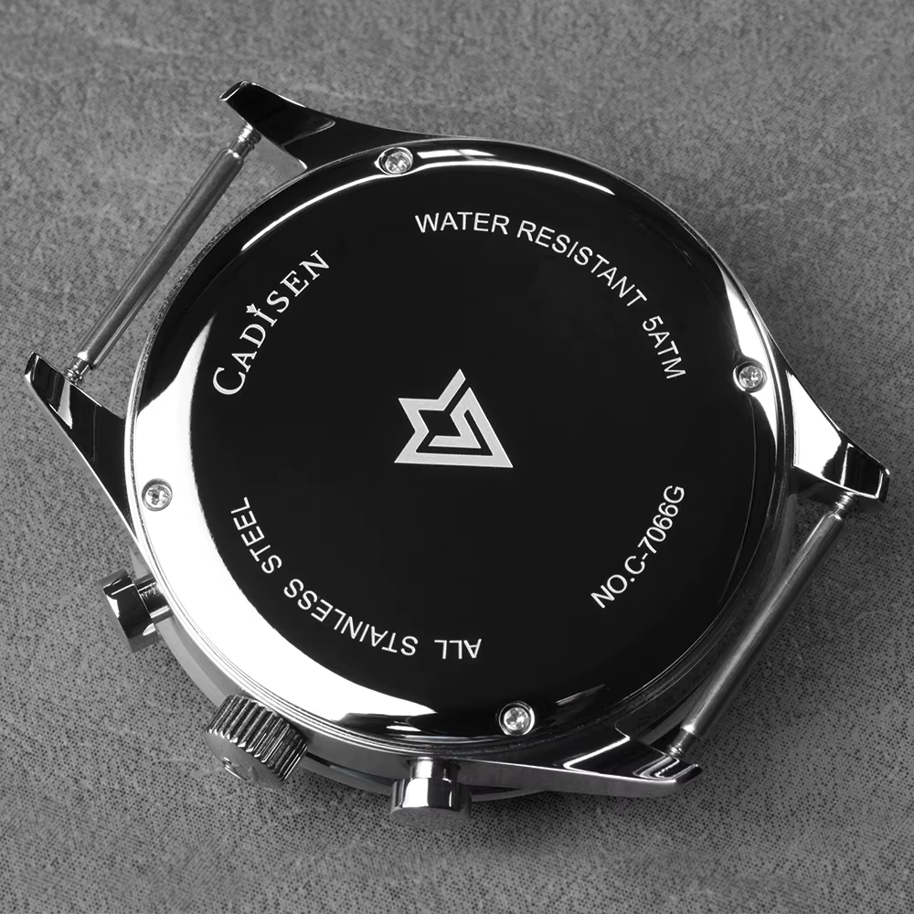 CADISEN 2026 nouvelles montres pour hommes montre à Quartz de luxe pour homme chronographe MIYOTA 0S11
