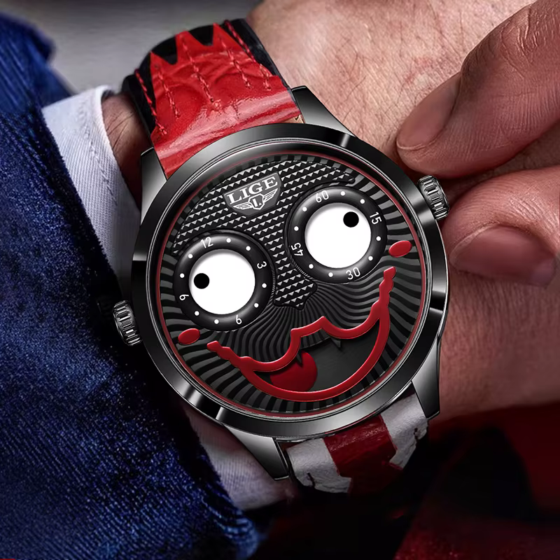LIGE 2025 montres créatives pour hommes Clown mode