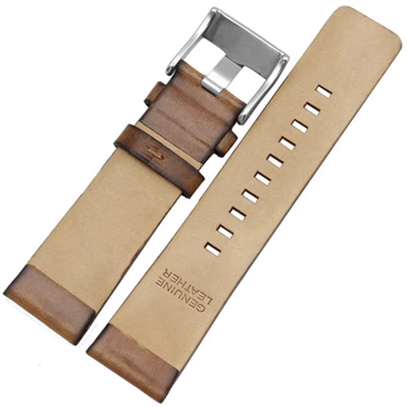Bracelet en cuir authentique de haute qualité pour montre Diesel DZ 1399 DZ4280 DZ4290 22mm 24mm 28mm