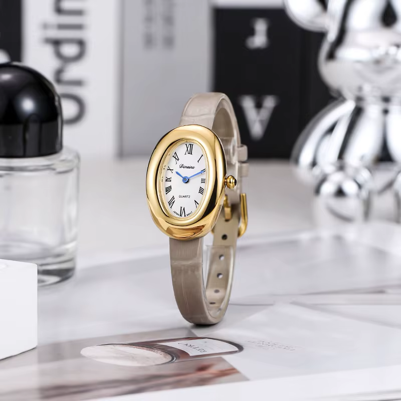 Montre à quartz étanche vintage pour femme