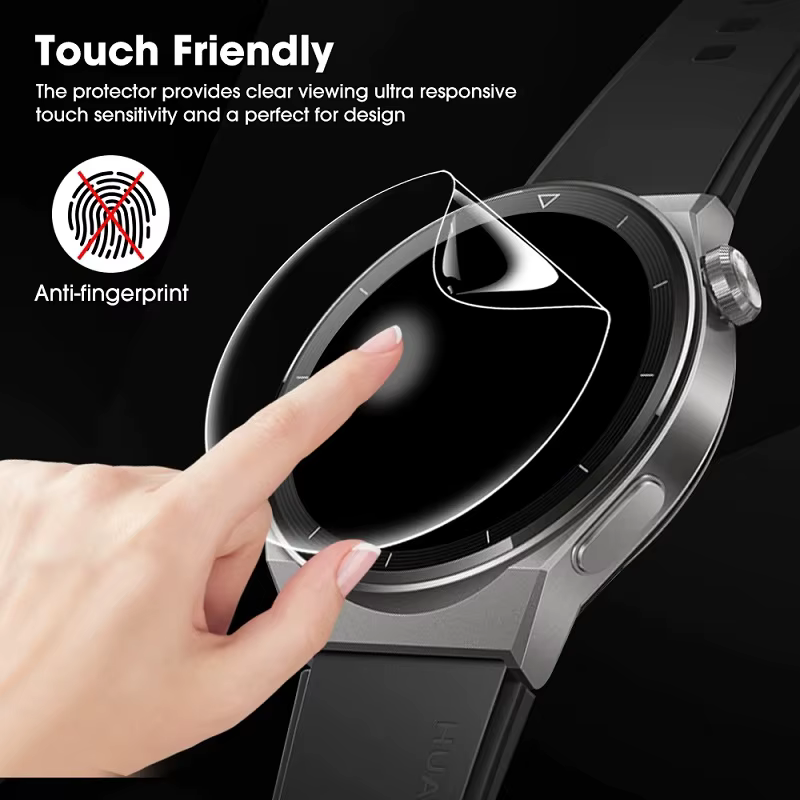 Protecteur d'écran pour montre ronde