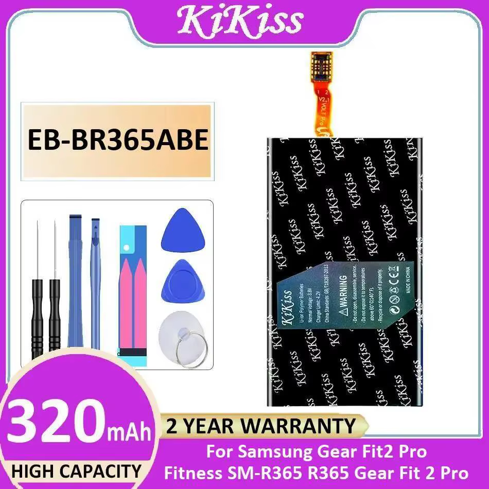 Batterie de montre longue durée EB-BR365ABE EB-BR360ABE 320mAh Pro