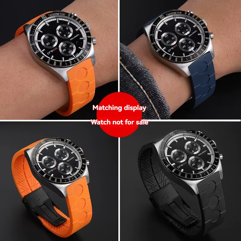 Pour Tissot 1853 T044 PRS516 bracelet de montre en Silicone pour hommes 20mm