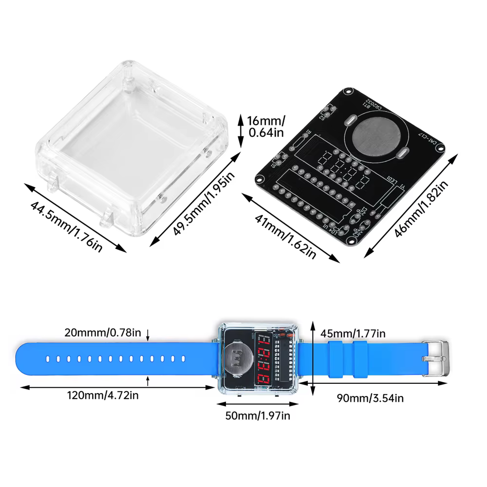 Kit de montre électronique à monter soi-même