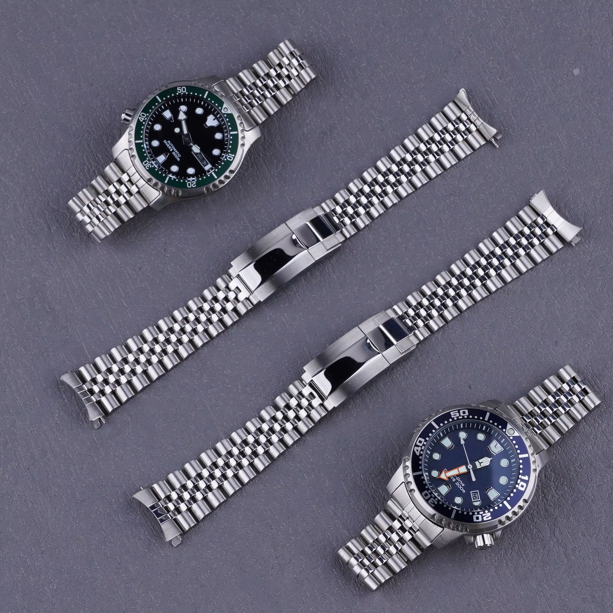 Pour Citizen NY0040 pour ECO-Drive 32003272 20mm Bracelet jubilé