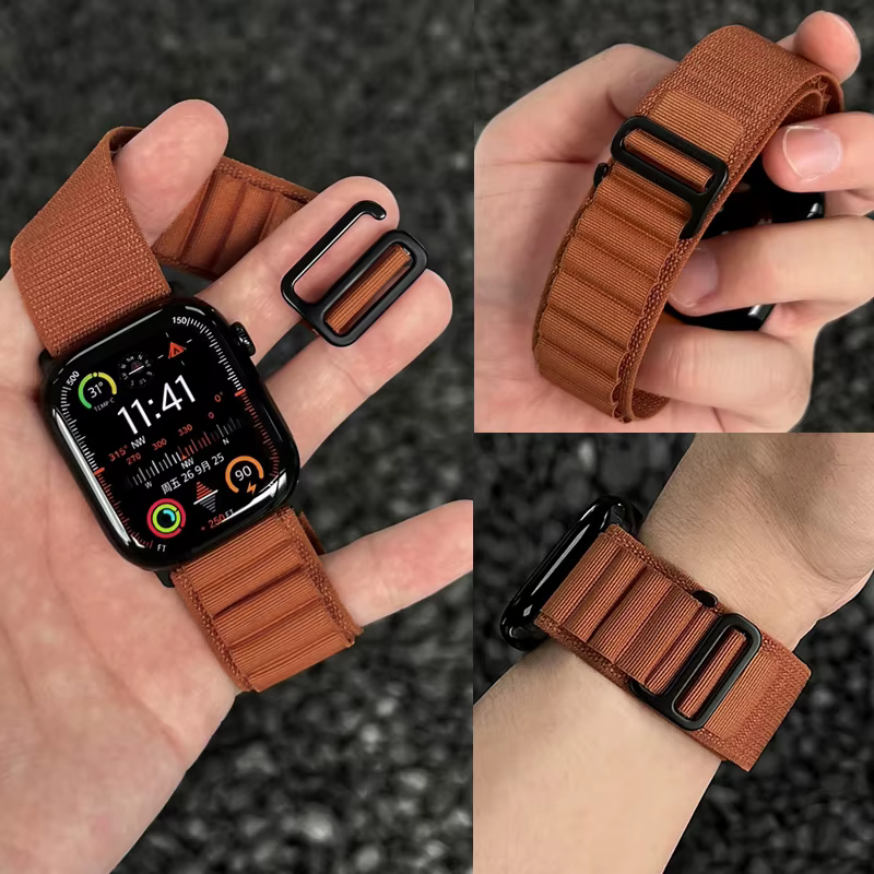 Nouveaux bracelets à boucle alpine