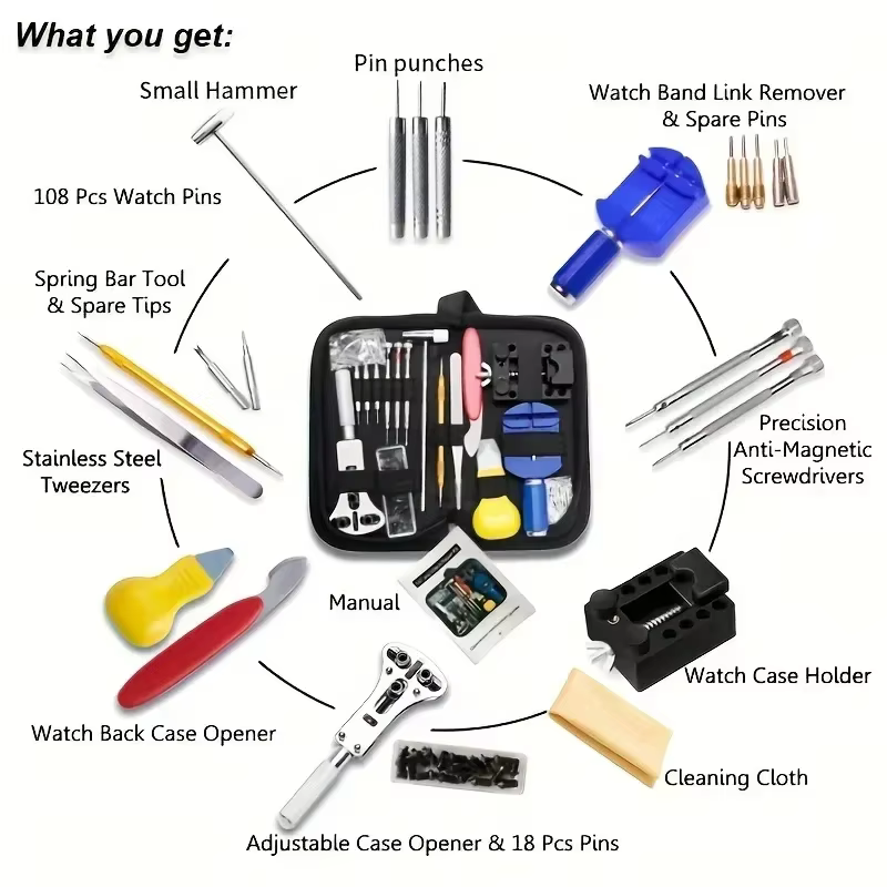 Kits d'outils de réparation de montre