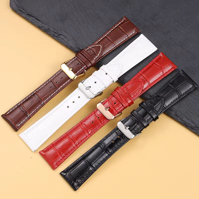 Bracelet de montre en cuir de veau