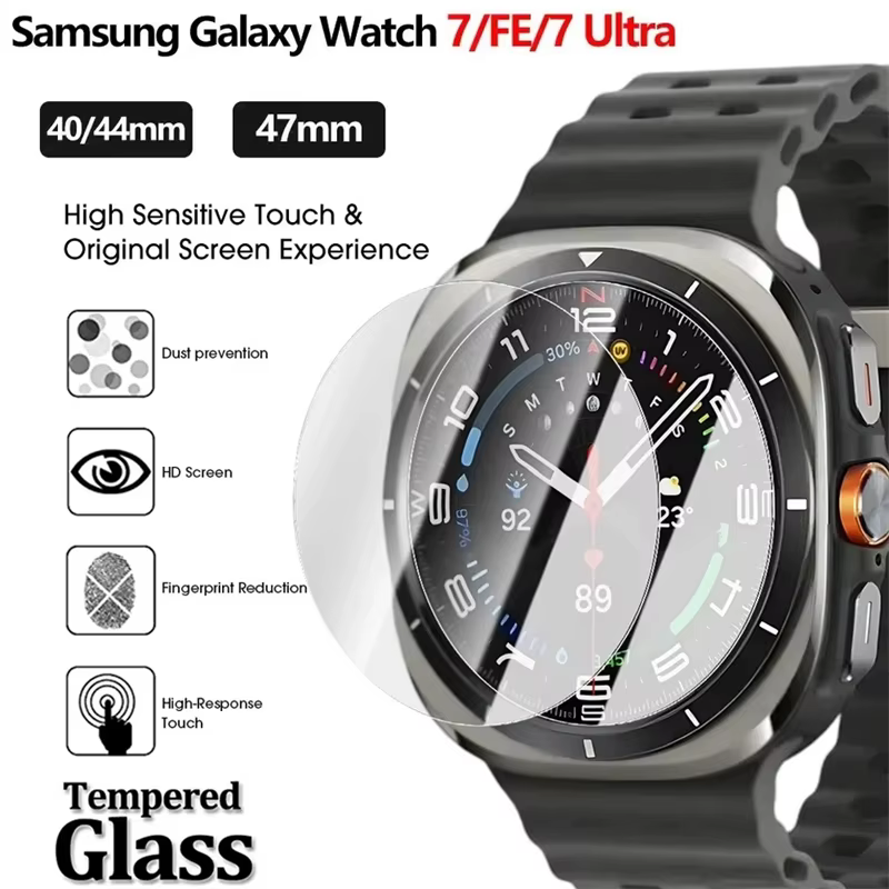 Film de protection en verre pour Samsung Galaxy Watch 7 Ultra 6 5 4
