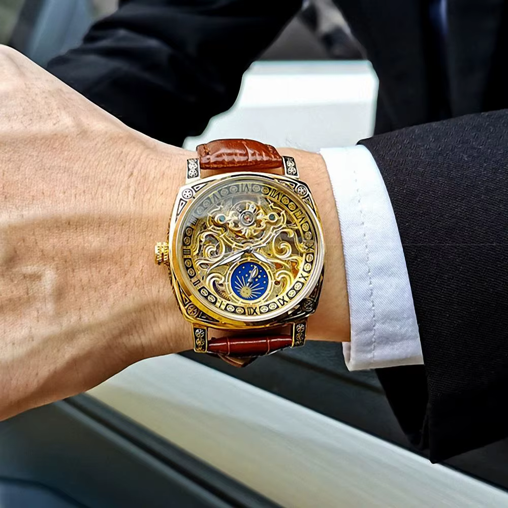 Montre de luxe AOKULASIC pour homme