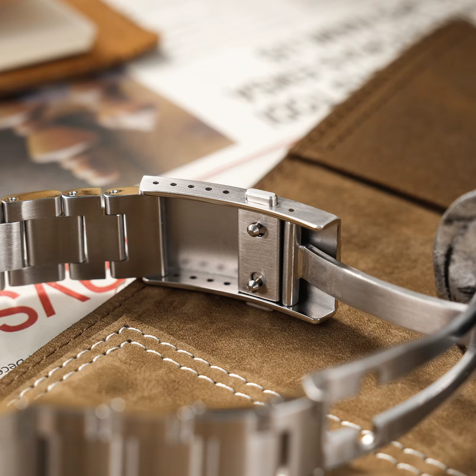 Watchdives – fermoir de montre pliable à cinq trous