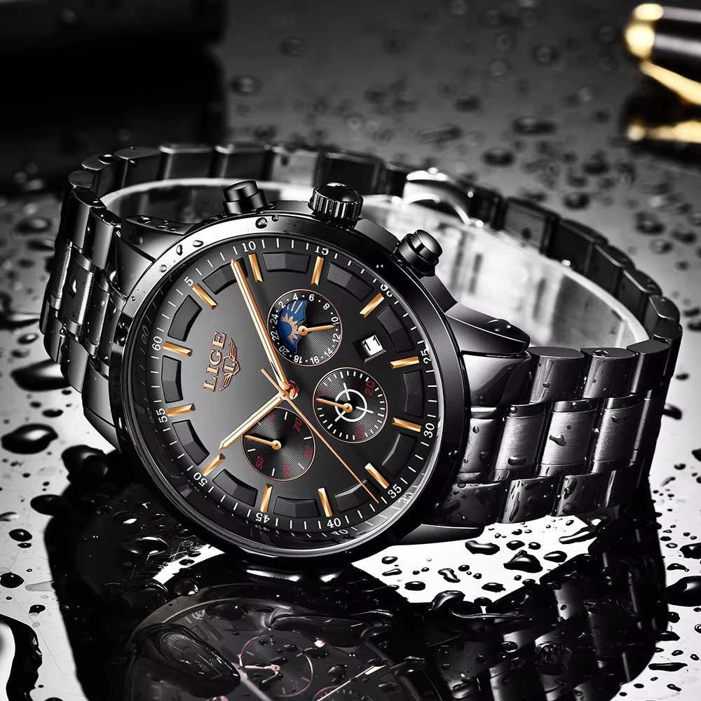 LIGE 2025 mode hommes montres haut de gamme montre d'affaires de luxe
