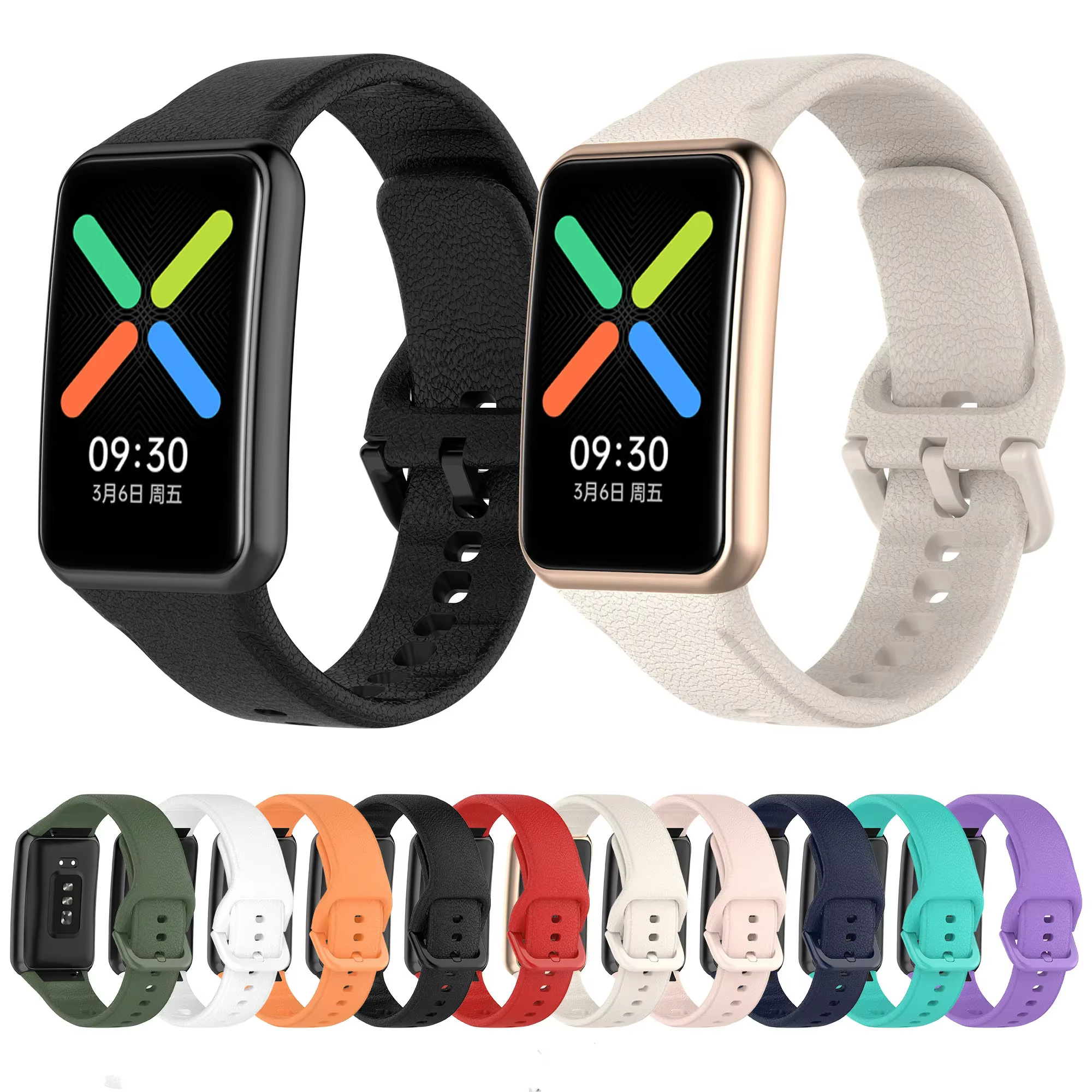 Bracelet en Silicone pour montre oppo