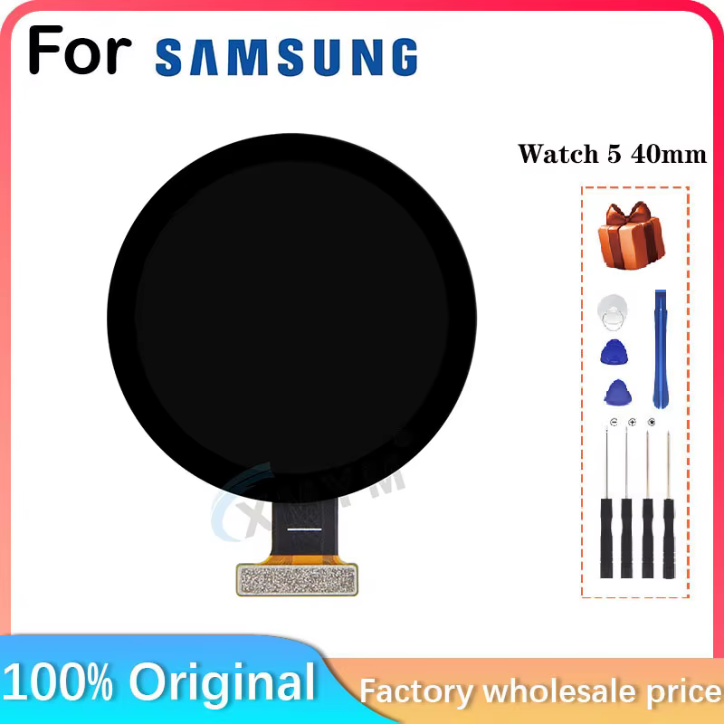 Pour Samsung Galaxy Watch 5 40mm SM-R900 SM-R905 Bluetooth Smart Watch LCD Affichage Remplacement et Réparation