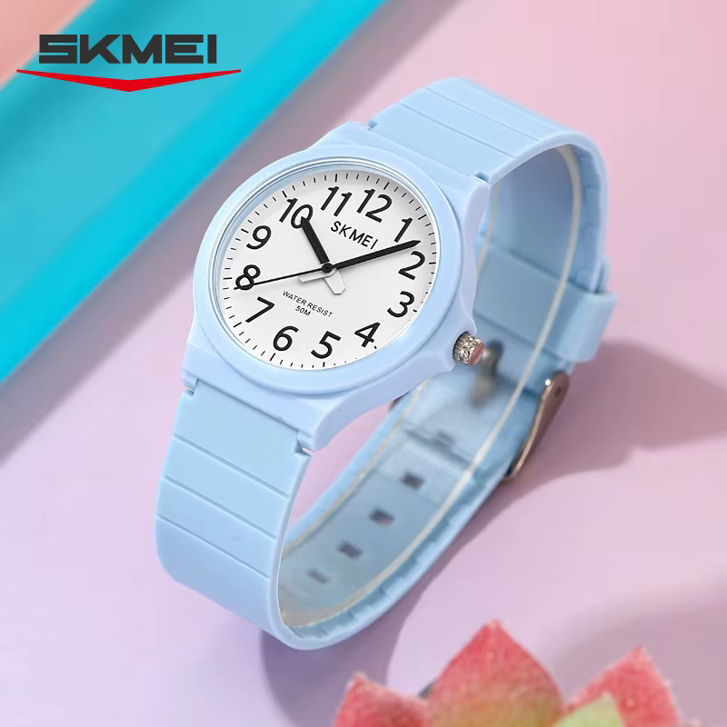 SKMEI 2557 Montre-bracelet sportive étanche tendance pour femme