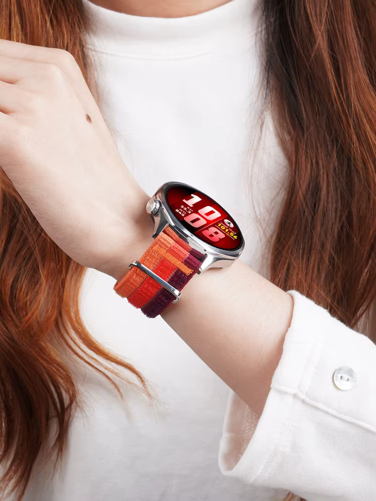 Bracelet de remplacement en Nylon respirant pour montre connectée HUAWEI GT Runner 2