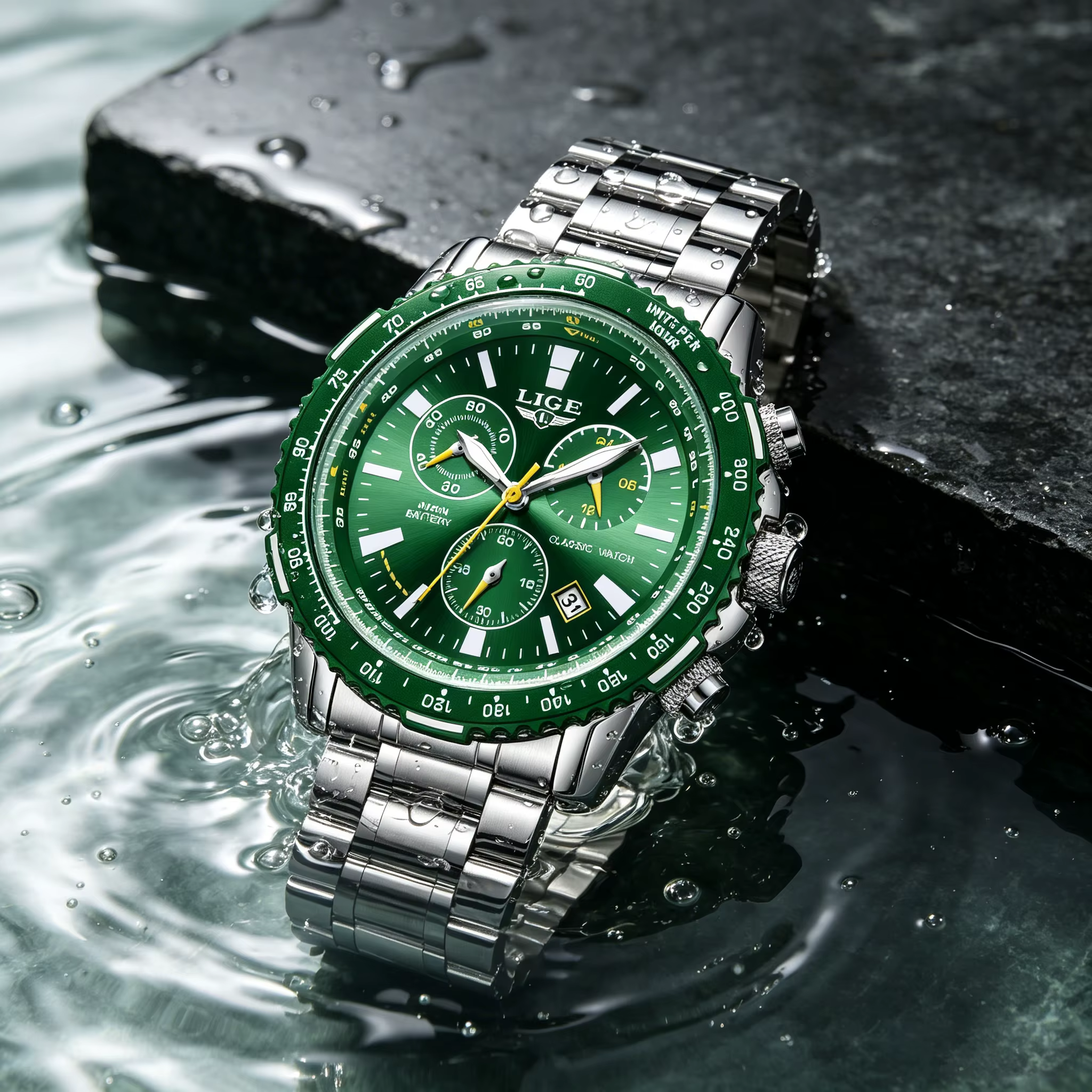 Montre-bracelet pour homme LIGE