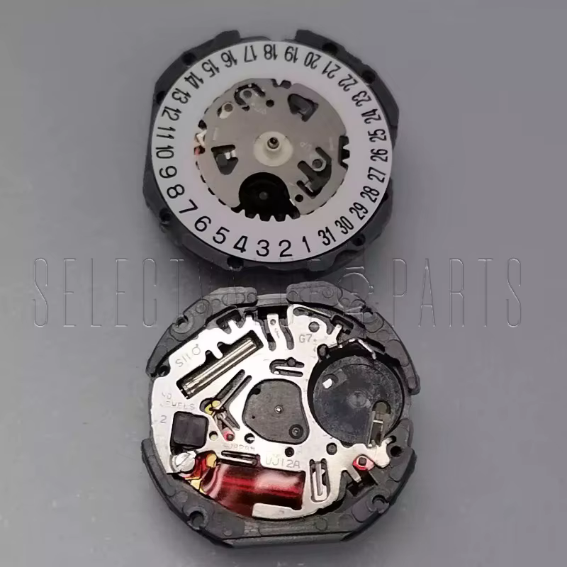 Nouveau mouvement à quartz VJ12 VJ12B, accessoires de montre à trois broches