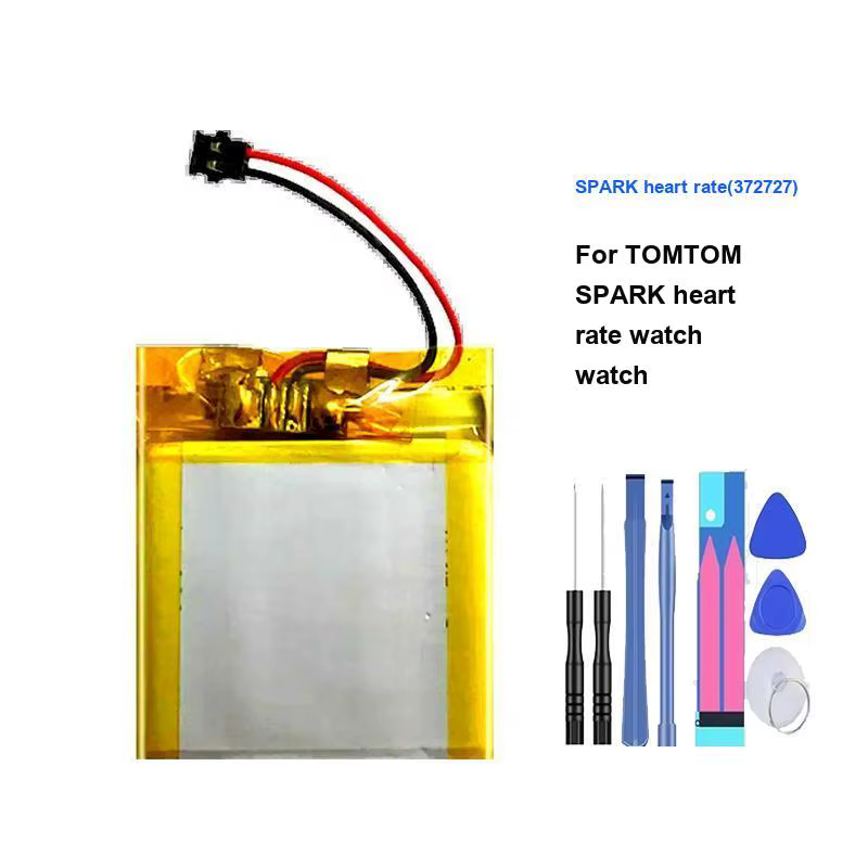 Batterie de montre 290Mah pour Tomtom Spark fréquence cardiaque 372727 sûre et fiable