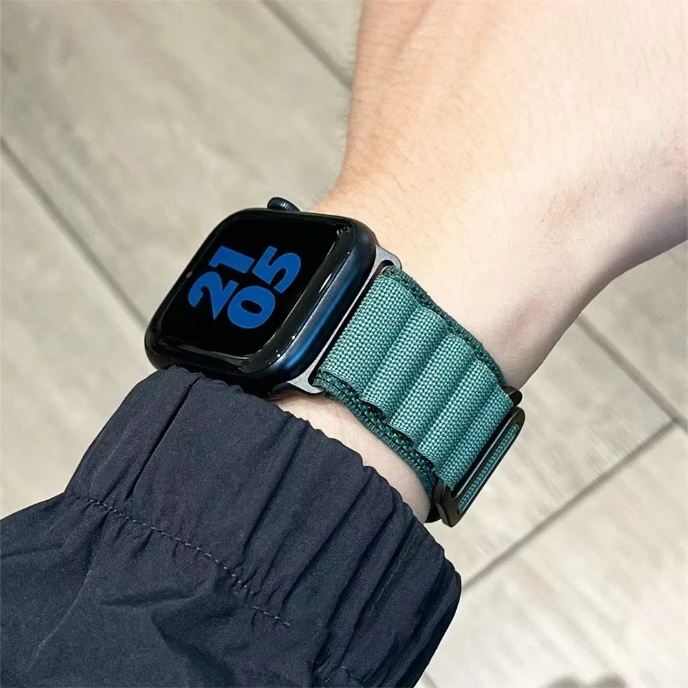 Boucle alpine pour bracelets de montre Apple ultra 2 49mm 46mm 42mm 40-44mm 45mm 41mm bracelet de sport iwatch série 10