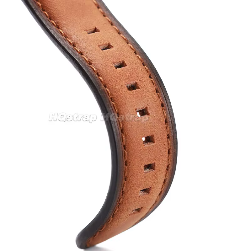 Bracelet de montre en cuir véritable de qualité supérieure