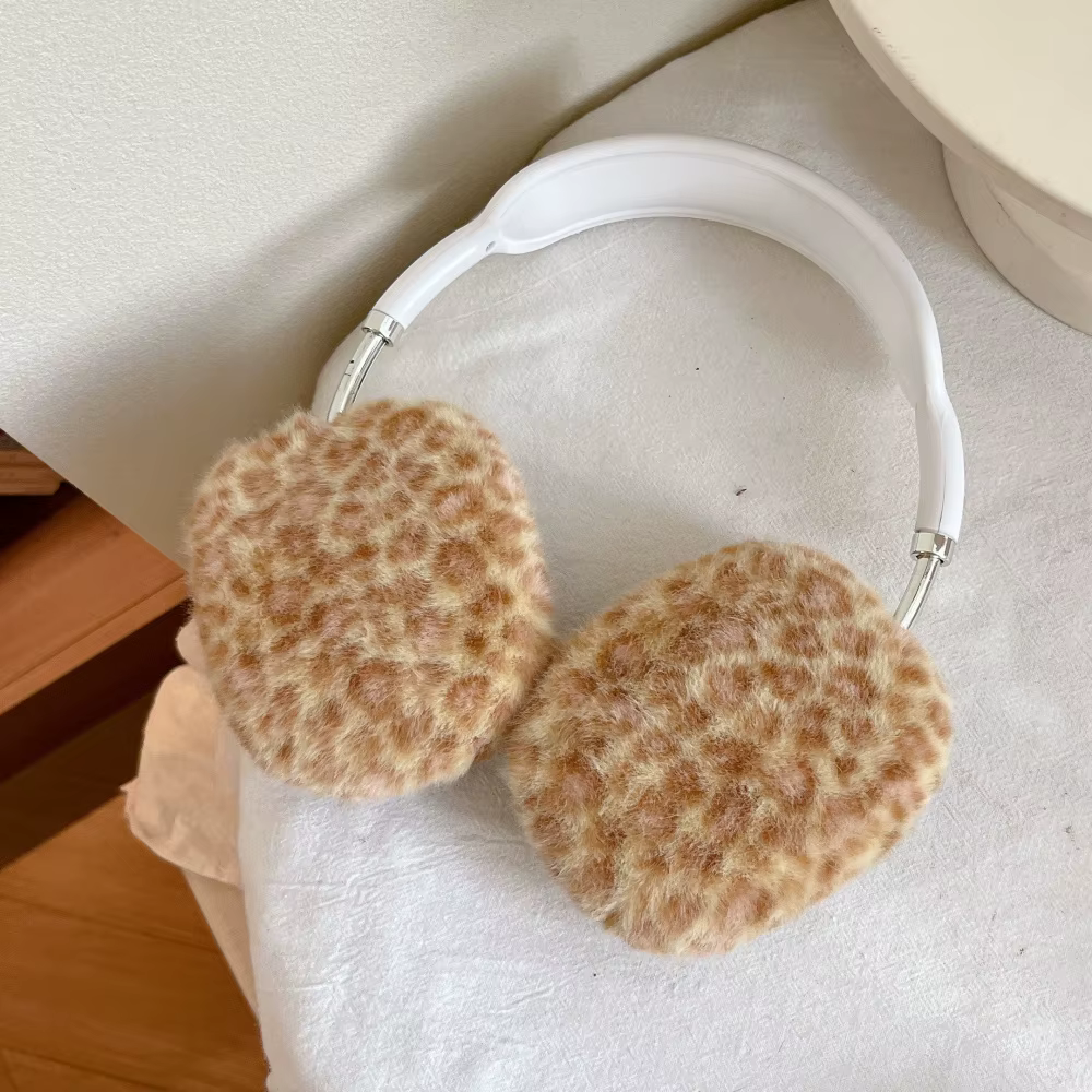 Étui Airpods Max 2 en fourrure pelucheuse