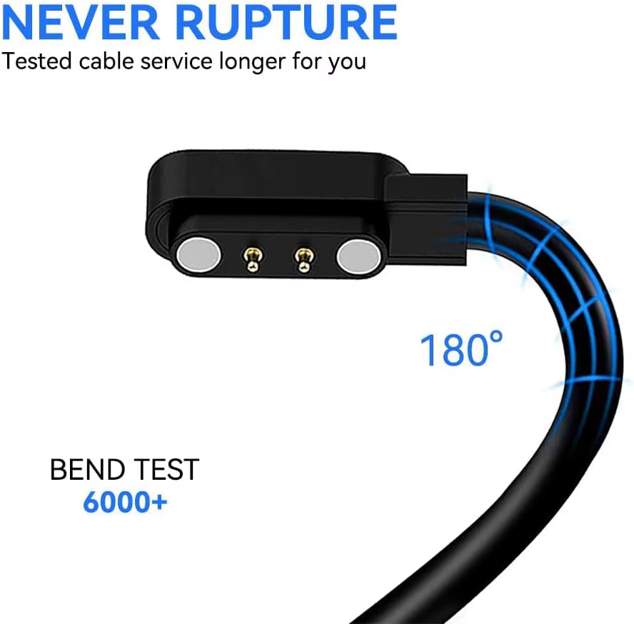Câble de chargeur USB pour montre intelligente Mibro GS Pro Active Mibro A2 A3 T1 T2 C2 C3 C4 Mibro Lite 2 3 Pro