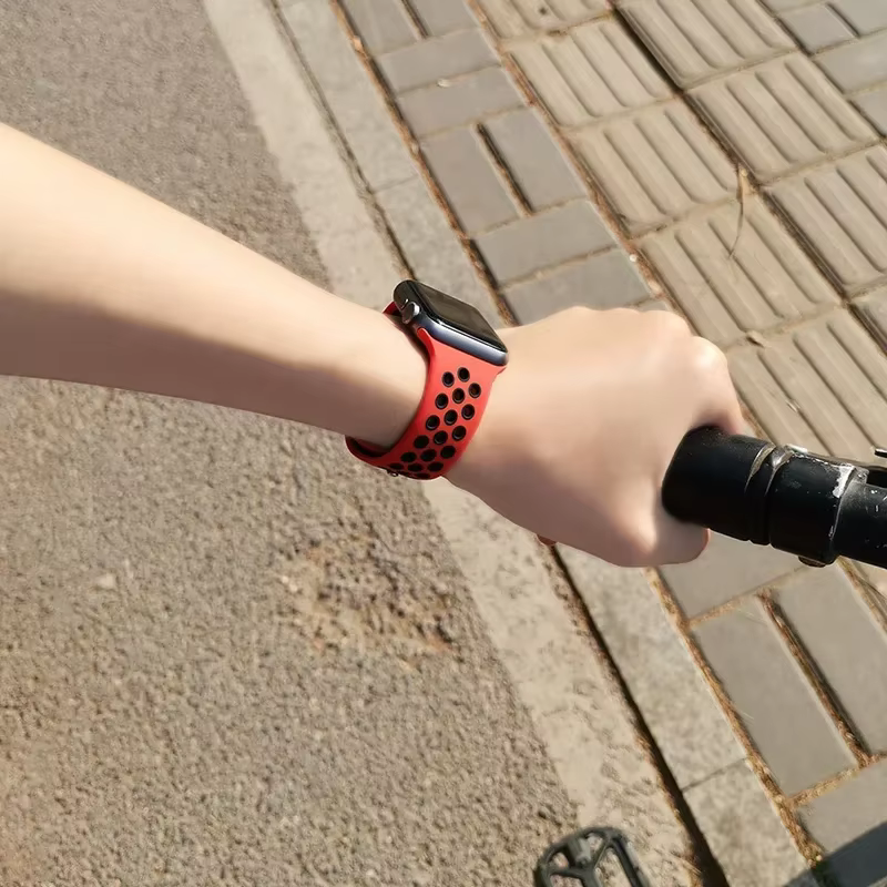 Bracelet dehors en Silicone pour Apple Watch