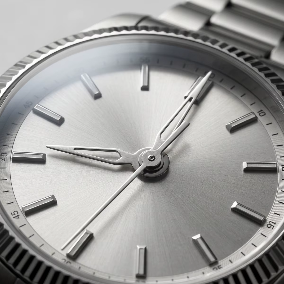 Aiguilles de montre NH05 ajourées argent/or/or rose