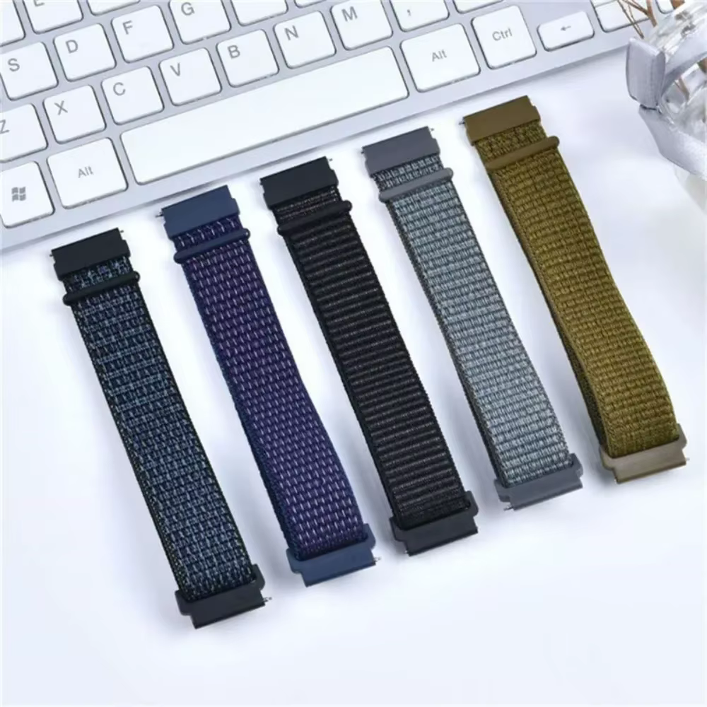 Bracelet à boucle en Nylon de 22mm