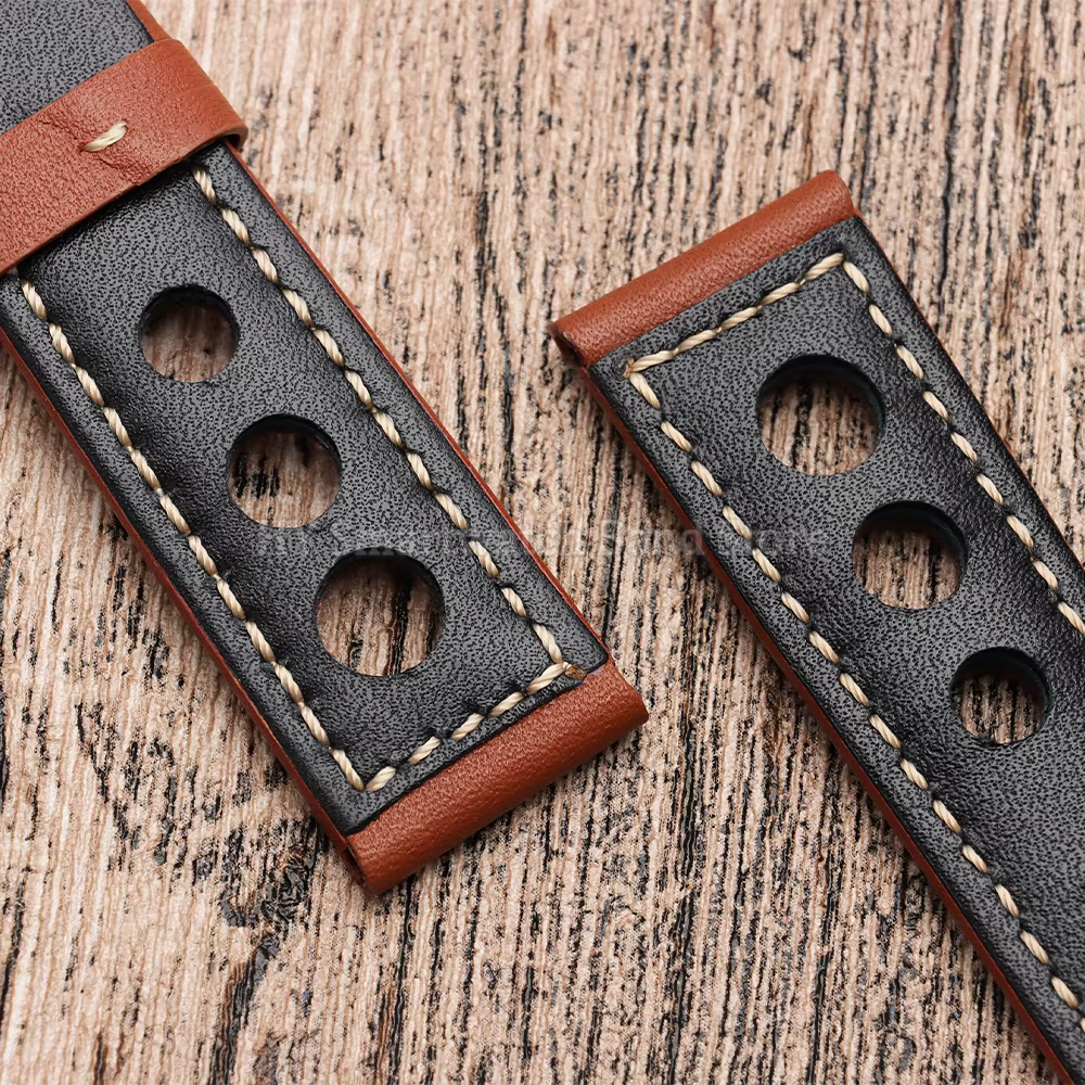 Bracelet de montre en cuir Vintage pour Panerai