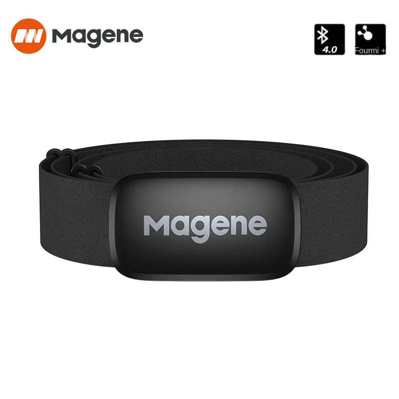 Magene Mover H64 capteur de fréquence cardiaque double Mode ANT Bluetooth avec sangle pectorale ordinateur de cyclisme vélo pour moniteur de sport Wahoo Garmin