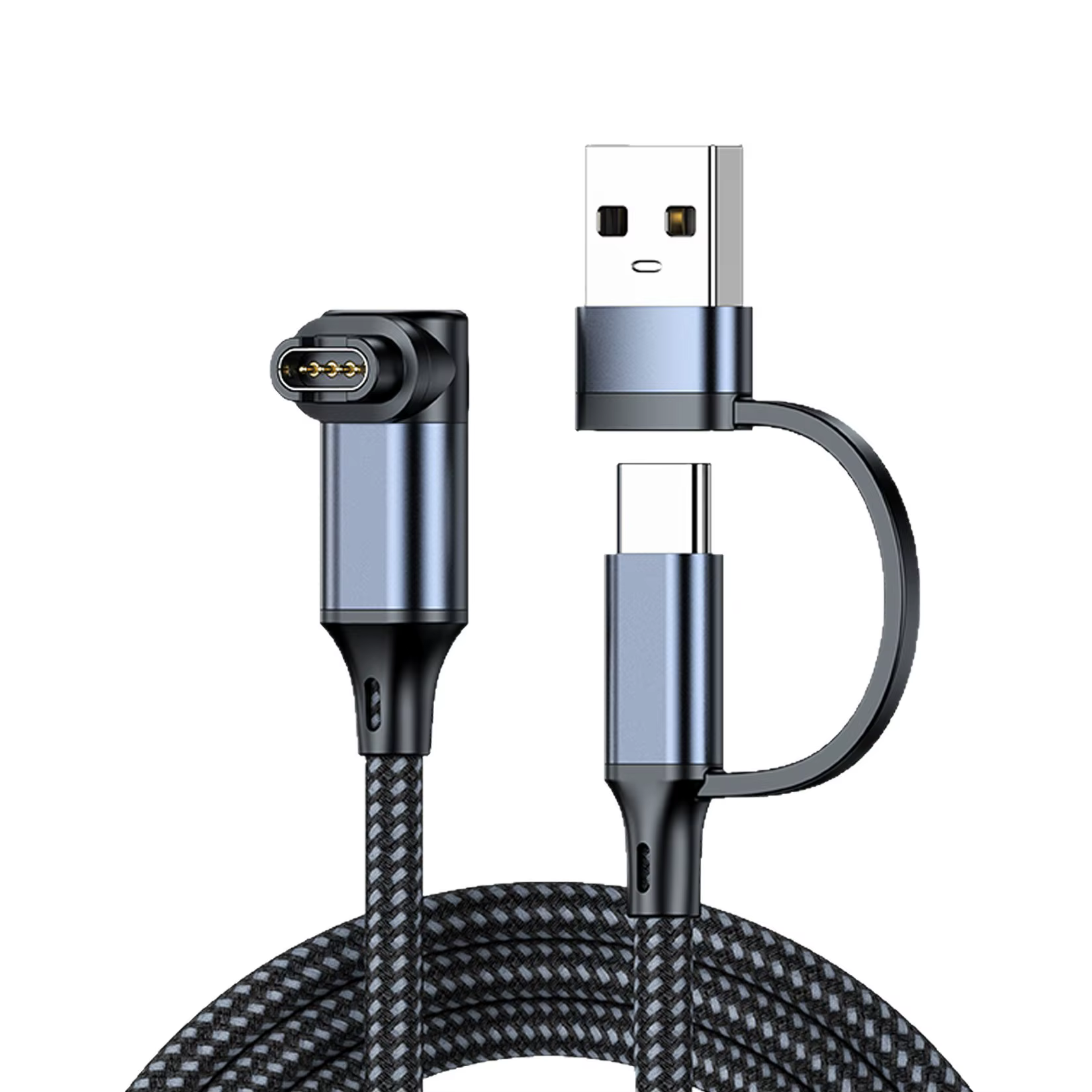 Câble de charge USB A Type C 2 en 1 pour montre Garmin Fenix 6 6s 6x Baro Venu 2 2S Plus 3s