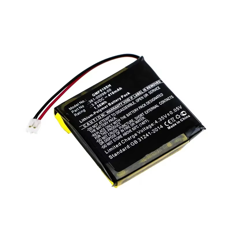 Nouveau 361-00098-00 3.8V 410mAh batterie de remplacement pour montre intelligente pour Garmin Fenix 5
