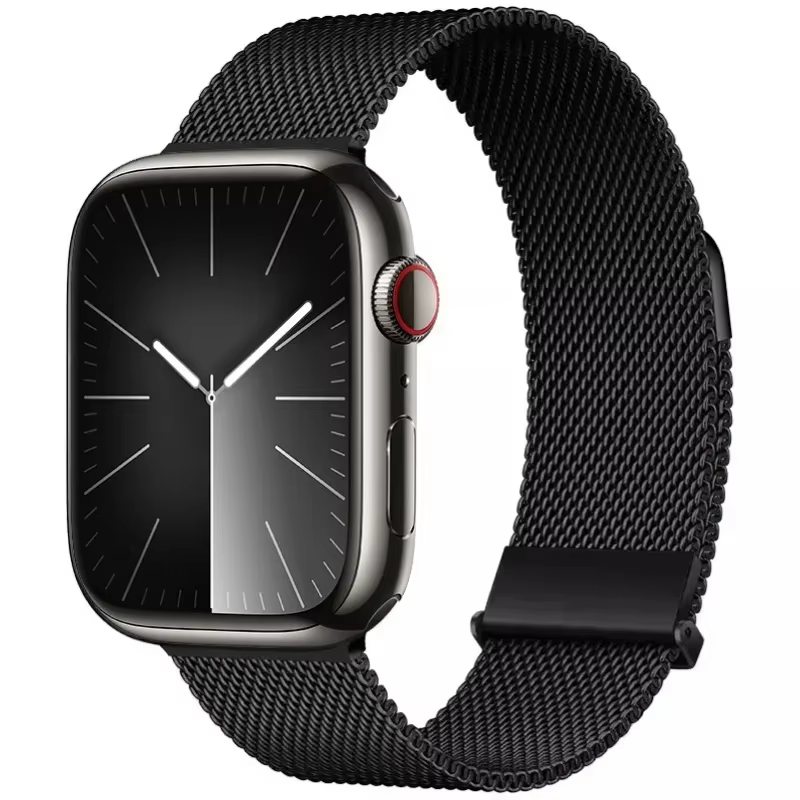 Bracelet milanais en métal pour Apple Watch Ultra/2 49mm 11 10 9 8 7