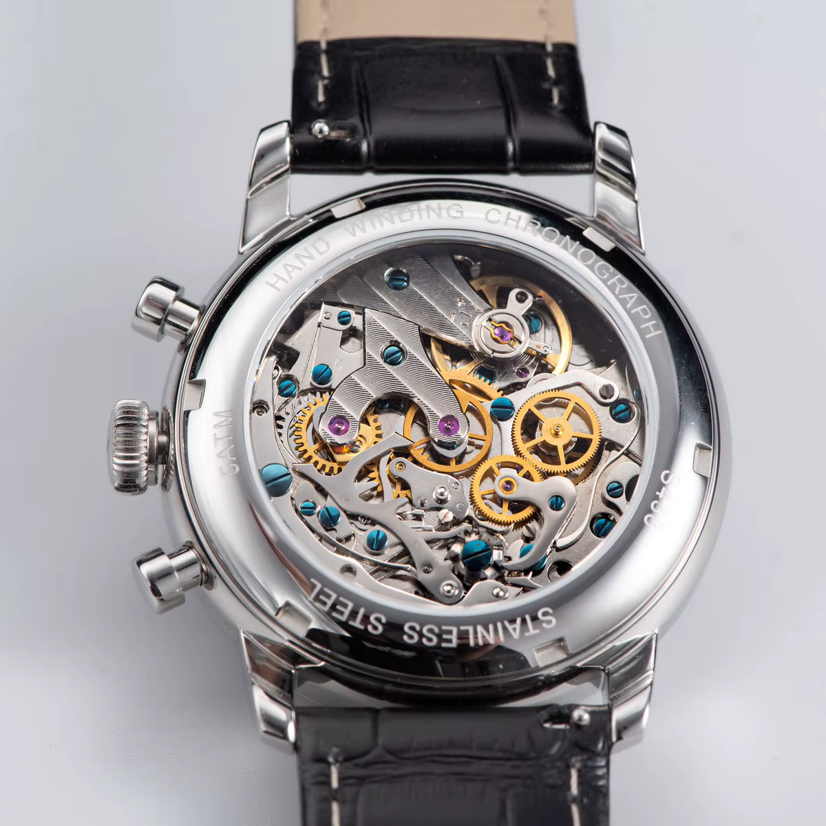 Sugess-Montre-bracelet pilote pour homme