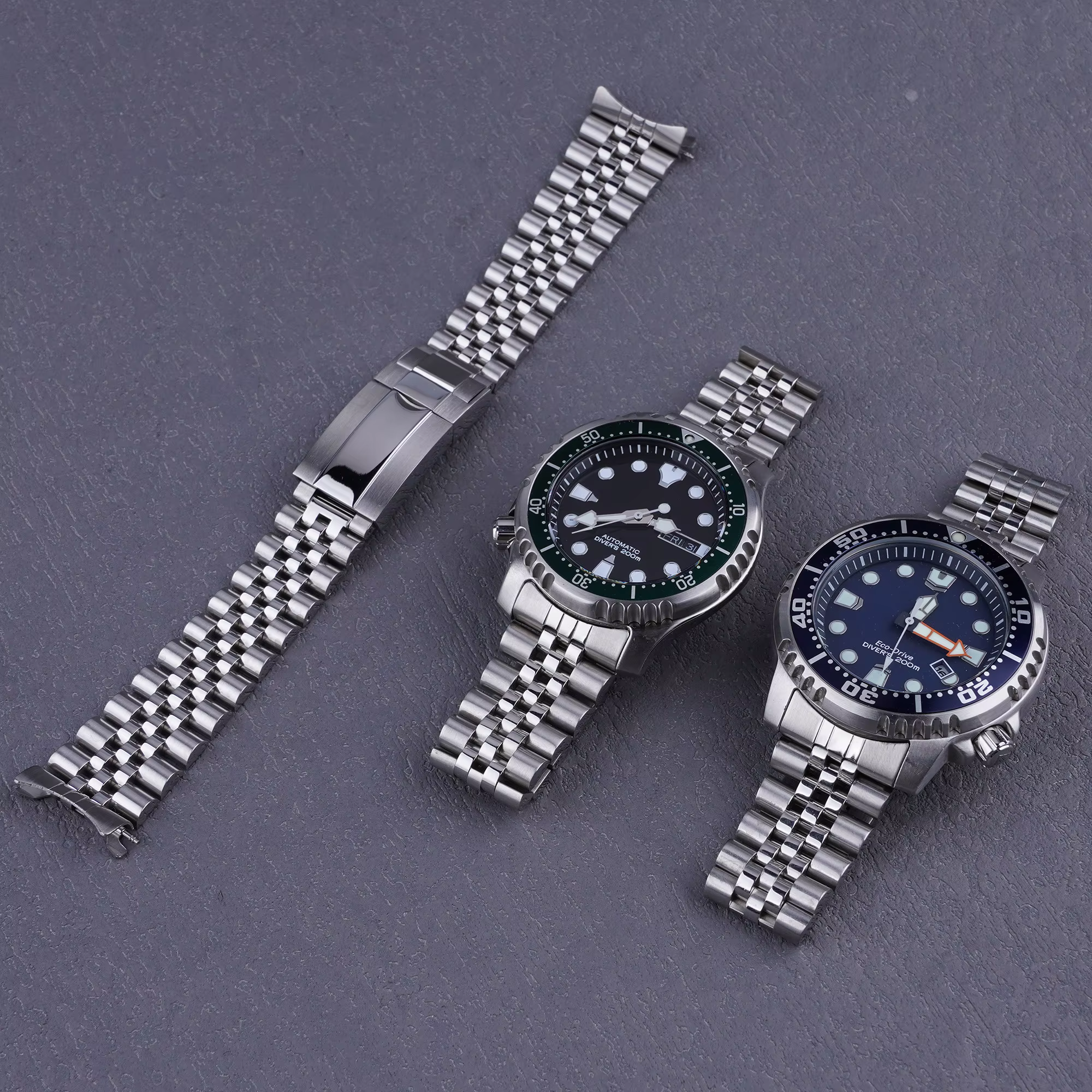 Pour Citizen NY0040 pour ECO-Drive 32003272 20mm Bracelet jubilé