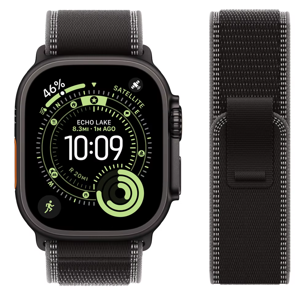 Boucle de sentier pour bracelet de montre Apple Ultra 3 11 10 9 8 7 6 5 SE 49mm 46mm 45mm 42mm 44mm 40mm 41